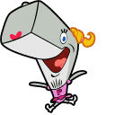 SpongeBob Pearl Krabs arrow cursor