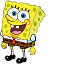 SpongeBob Squarepants & Spatula hand cursor