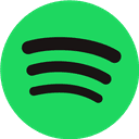 Spotify Logo & Code Animated hand cursor