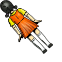 Squid Game Doll arrow cursor