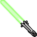 Star Wars Ahsoka Lightsaber Animated arrow cursor