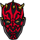 Star Wars Darth Maul & Lightsaber hand cursor