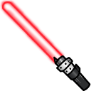 Star Wars Darth Vader Lightsaber Animated arrow cursor