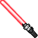 Star Wars Darth Vader Lightsaber Animated hand cursor