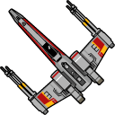 Star Wars X-Wing Starfighter arrow cursor