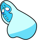 Steven Universe Blue Diamond & Blue Pearl arrow cursor