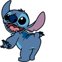 Stitch Animated arrow cursor