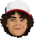 Stranger Things Dustin Henderson & D’Artagnan hand cursor