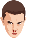 Stranger Things Eleven & Eggo Waffles hand cursor