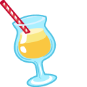 Summer Cocktail Animated hand cursor