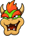 Super Mario Bowser & Fireball hand cursor