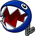 Super Mario Chain Chomp arrow cursor