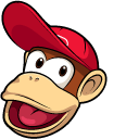 Super Mario Diddy Kong hand cursor