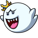 Super Mario King Boo arrow cursor