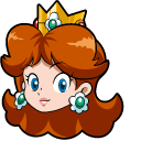 Super Mario Princess Daisy hand cursor