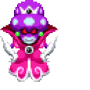 Super Mario Princess Shroob Pixel Animated hand cursor