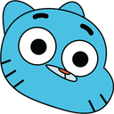 TAWOG Banana Joe & Gumball Watterson hand cursor