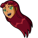 Teen Titans Starfire hand cursor