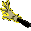 Teen Titans Terra arrow cursor