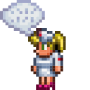 Terraria Nurse Pixel Animated arrow cursor