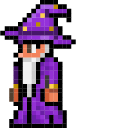 Terraria Wizard Pixel hand cursor