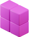 Tetris Box & Z Blocks 3D hand cursor