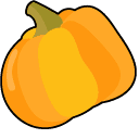 Thanksgiving Pie & Pumpkin hand cursor