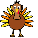 Thanksgiving Turkey arrow cursor