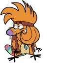 The Angry Beavers Treeflower & Flower hand cursor