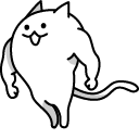 The Battle Cats Superfeline Animated hand cursor