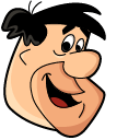 The Flintstones Fred & Dino hand cursor