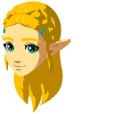 The Legend of Zelda Princess Zelda & Silent Princess Flower hand cursor