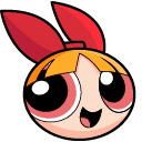 The Powerpuff Girls Blossom & Book hand cursor