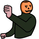 The Pumpkin Dance Meme hand cursor