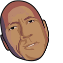 The Rock’s Eyebrow Raise Meme Animated arrow cursor