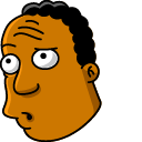 The Simpsons Dr. Hibbert & Lollipop hand cursor