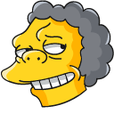 The Simpsons Moe Szyslak & Bar Rag hand cursor