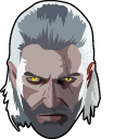 The Witcher 3 Geralt of Rivia & Silver Sword hand cursor