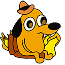 This Is Fine Meme Animated arrow cursor