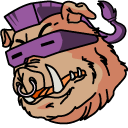 TMNT Bebop & Rocksteady Animated arrow cursor