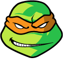 TMNT Michelangelo & Nunchucks hand cursor