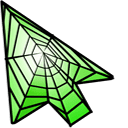 Toxic Spider arrow cursor