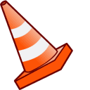 Traffic Cone & No Way Sign Animated arrow cursor