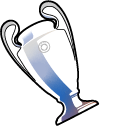 UEFA Champions League Logo & Cup Animated arrow cursor