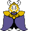 Undertale Asgore Dreemurr Pixel arrow cursor