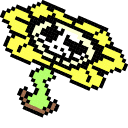 Undertale Flowey Pixel Animated arrow cursor