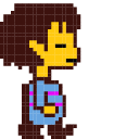 Undertale Frisk Pixel Animated arrow cursor