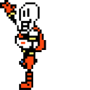 Undertale Papyrus Pixel hand cursor