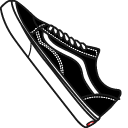 Vans Old Skool Animated hand cursor