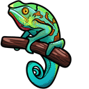 Veiled Chameleon arrow cursor